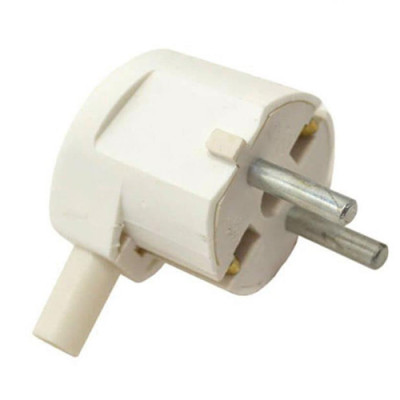 Вилка Євро В16-301 кутова АБС / по 15шт. / 120шт /