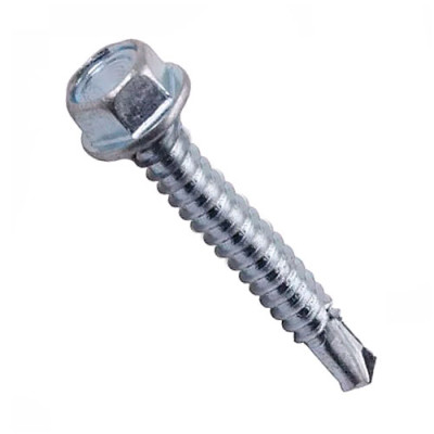 Саморіз покрів+шайба 4,8мм*19мм СВЕРДЛО /250шт/ X-TECH КОРОБКА