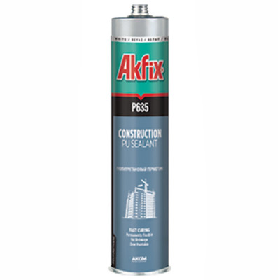 Герметик поліуретановий  Акфікс P635 сірий 310 мл /ящ 12шт