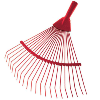 Граблі віялові 22 прути, посилені Інтертул /24шт в ящ/