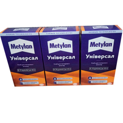 Клей для шпалер Метилан Універсал 250гр /18шт