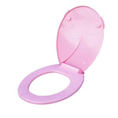 Сидіння для унітазу пластик кольору в асорт. (Гладке) Юнипласт