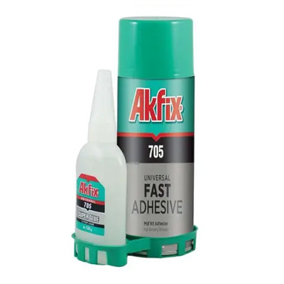 Клей з активатором для МДФ і дерева Акфікс 500мл+125мл (24шт) (705)