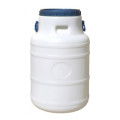 Бочка п/е харчова ПастБак 80л з ручками h70см*d42см біла