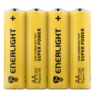 Батар. Enerlight Super Power соль  AA  FOL 4/4шт (R6-SH4)/10шт в кор.