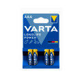 Батар. Varta High Energy/Longlife Power AАA BLI 4 Alkaline (4903) блістер/10шт в кор.