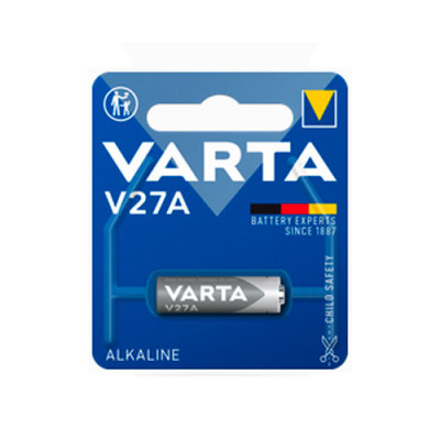 Батар. Varta V 27 A BLI 1 Alkaline, блістер/10шт в кор./