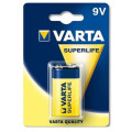 Батар. Varta Superlife 6F22 FOL1 Zing-carbon/12шт в кор./