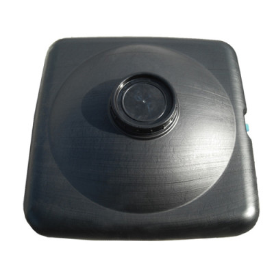 Ємність п/е для душу ПластБак криша 100л 350*750*750мм Чорна