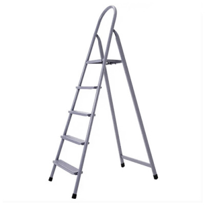 Драбина металева Італійка Технолог забарвлена 5 сходинок (роб.вис.3,40м вис.платф.1,21м)