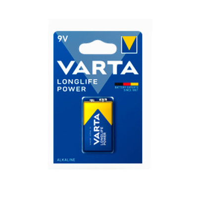 Батар. Varta High Energy/Longlife Power 6LR61 BLI 1 Alkaline (4922)/10шт в кор./