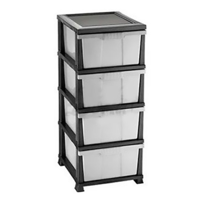 Комод п/е 375*455*900 мм Classic ELIF Сірий