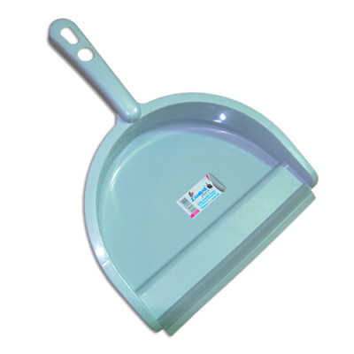 Совок для сміття з гумкою ZAMBAK plastik / 169 МІКС /уп 12 шт