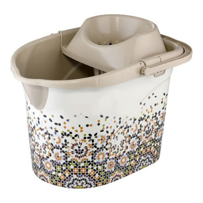 Відро МОП п/е з віджимом 13л ELIF Мозаїка /U381