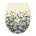 Сидіння для унітазу пластик ELIF Мозаїка/U372