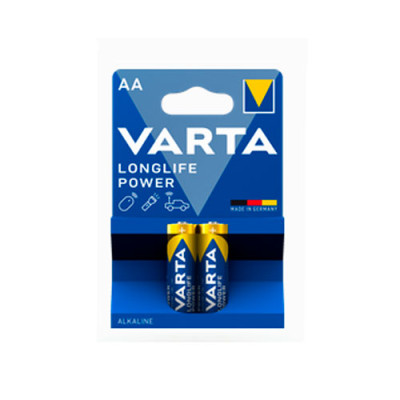 Батар. Varta High Energy/Longlife Power AA BLI 2 Alkaline блістер(4906)/20шт в кор./