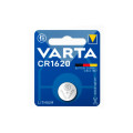 Батар. Varta CR 1620 BLI 1 Lithium, блістер/10шт в кор./