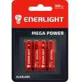 Батар. Enerlight Mega Power LR03-SH4  ААА FOL4/10шт в кор./