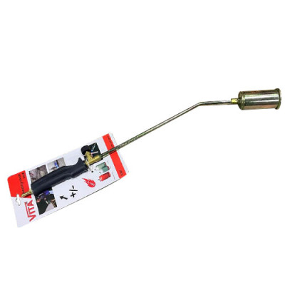 Пальник (Горелка) покрівельний М5028 з клапаном М50 L-40см (форсунка, вентиль і адаптор під шланг латунь)