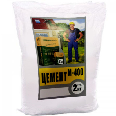 .Цемент М-400  2кг/10шт BUD EFFEKT