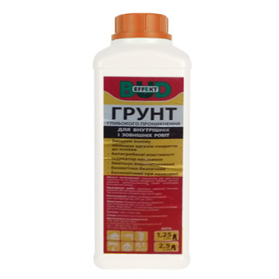 Грунт глибокопроникаючий 2л Каністра BUD EFFEKT