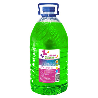 Мило рідке Забх 5л  Будівельне зелене уп.4 шт Мило рідке Забх 5л  Будівельне зелене уп.4 шт