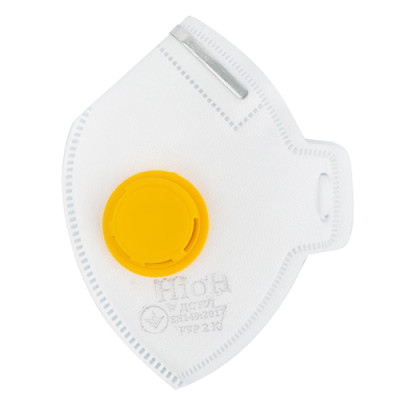 Маска-респіратор FFP-2D Неон-2К з клапаном видиху Маска-респіратор FFP-2D Неон-2К з клапаном видиху