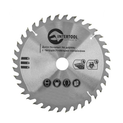 Диск пильний по дереву з Напайками, 36 зуб., d=200 мм. (25,4мм*1,5мм)