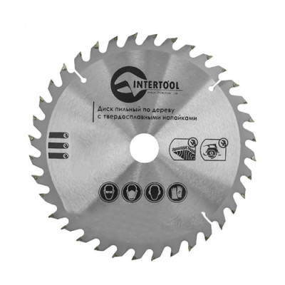 Диск пильний по дереву з Напайками, 60 зуб., d=230 мм. (30мм*1,6мм)
