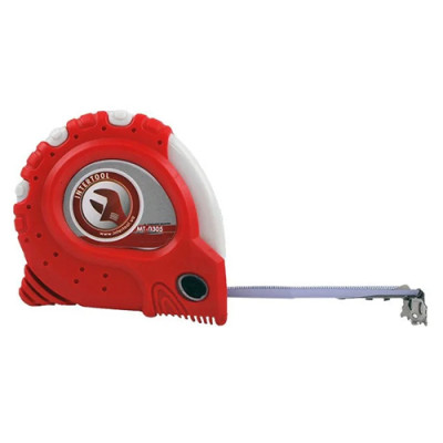 Рулетка з фіксатором 8м. х 25 мм, 