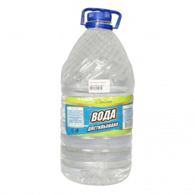 Дистильована вода 5л ЗАБХ /4шт