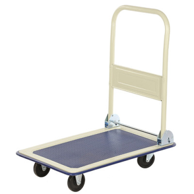 Платформа ручна вантажна г/п 150кг 725*472-820мм 4-х колесна 4