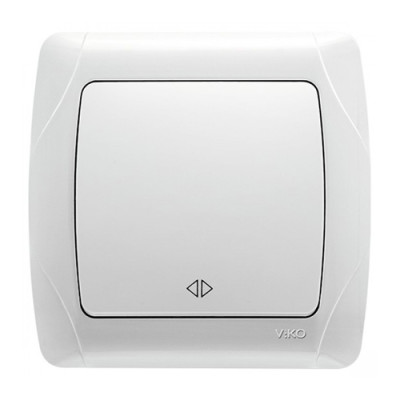 Вимикач перехресний внутрішній VIKO Кармен / 12шт