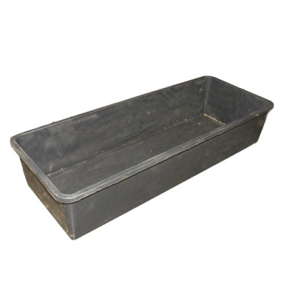 Лоток/ящик для розсади 380*267*67мм великий чорний 