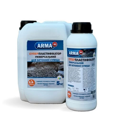 Суперпластифікатор універс. для бетону конц. 1:9 