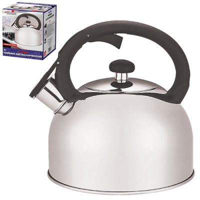 Чайник нерж. 2,0л SS, одинарне дно, МН-3530 (12шт)