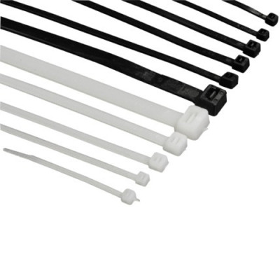 Стяжка кабельна 3.6мм*200мм стандартний замок (уп. 100 шт.) APRO Біла