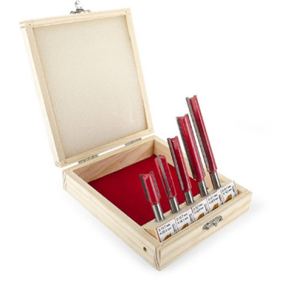 Набір фрез пазових прямих, 5шт