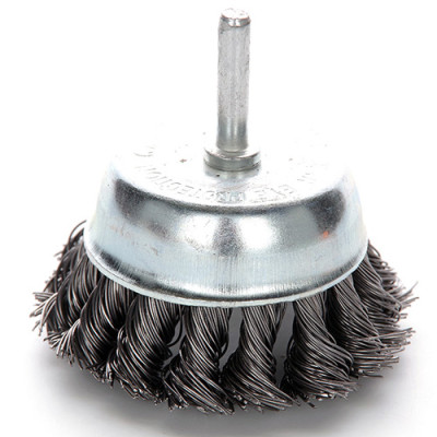 Щітка торцева СТАЛЕВИЙ дріт витки 65мм (Дриль) 830408 (APRO)