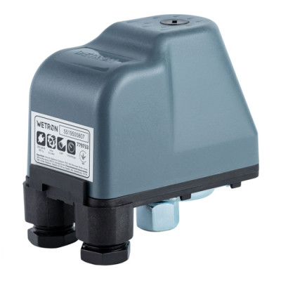 Реле тиску 1.1кВт 1.4-2.8 бар (гайка) WETRON