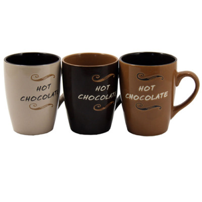 Кружка керам 340мл HOT CHOCOLATE МІХ/KW101