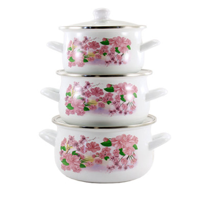 Набір емаль посуду (3пр 2л,3л,4л) 