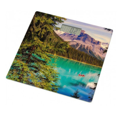 Ваги електронні 180кг підлогові BES-MOU GRUNHELM Гори (батар 1*VCR2032) гарантія 1 рік