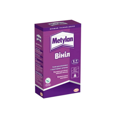 Клей для шпалер Метилан Вініл 300гр /18шт