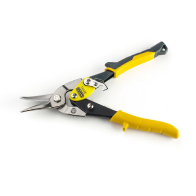 Ножиці по металу 250 мм прямі Cr-Mo Cила-Інструмент /уп 6шт