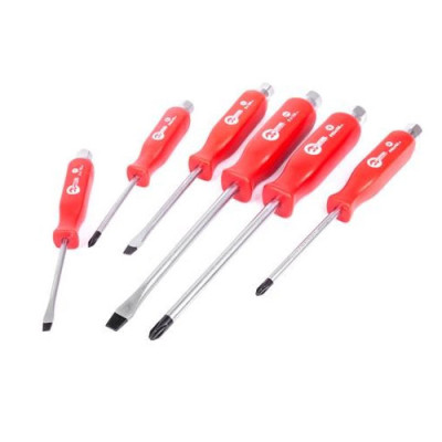 Набір викруток ударних 6 од., Cr-V