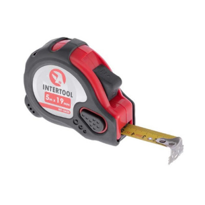 Рулетка з фіксатором 5м. х 19 мм Супер Магніт