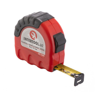 Рулетка з фіксатором 5м х 19мм EXTRA /уп. 12шт