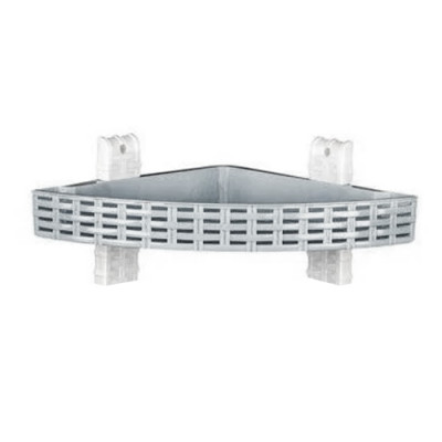 Полиця для ванної кімнати кутова 