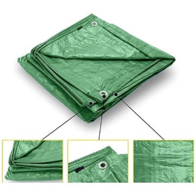 Тент 3*4 м ЗЕЛЕНИЙ/пл. 100 гр/м2 AgroStar